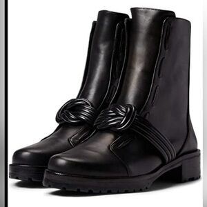 Alexandre Birman Vicky Biker Black Boot